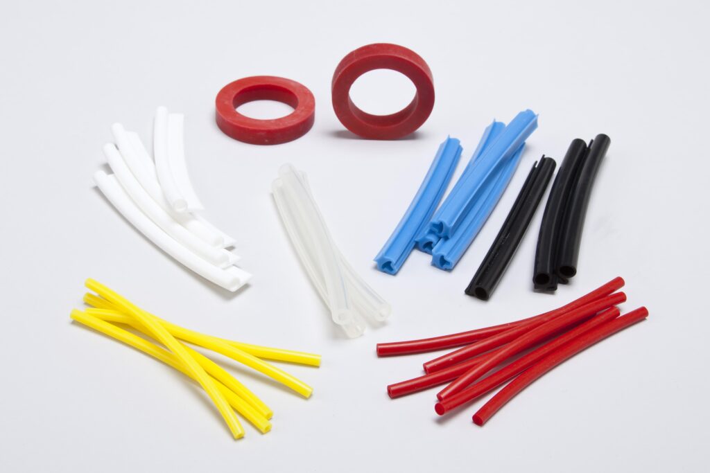 Cut to Length Silicone Extrusion 1.min - Cut to Length Silicone Rubber Extrusions - Viking Extrusions