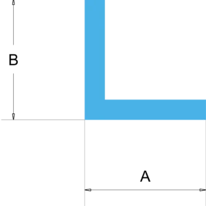 L Section - Bespoke Silicone Rubber Profiles - Viking Extrusions Image showing example L section profile