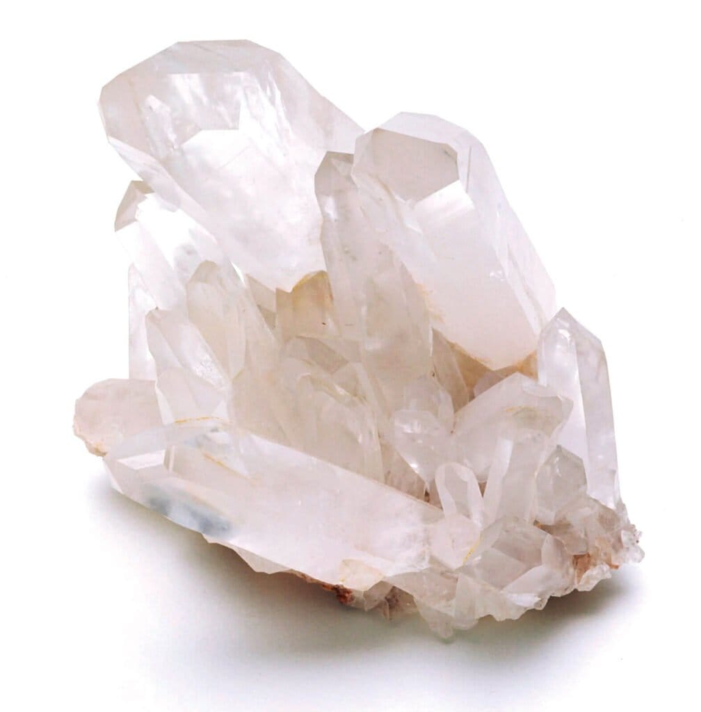 A silicon crystal.