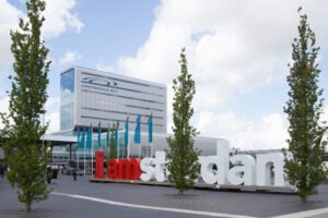 The RAI Conference Hall in Amsterdam.