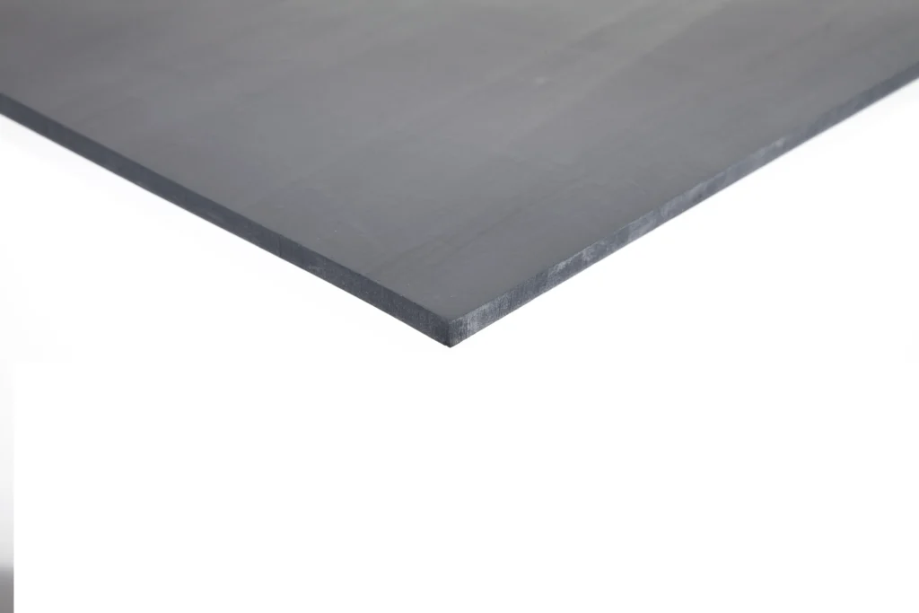 A piece of Flame Retardant MF775 (rail spec) Silicone Sheeting.