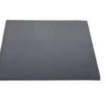 A faded black sheet of flame retardant MF775 silicone.