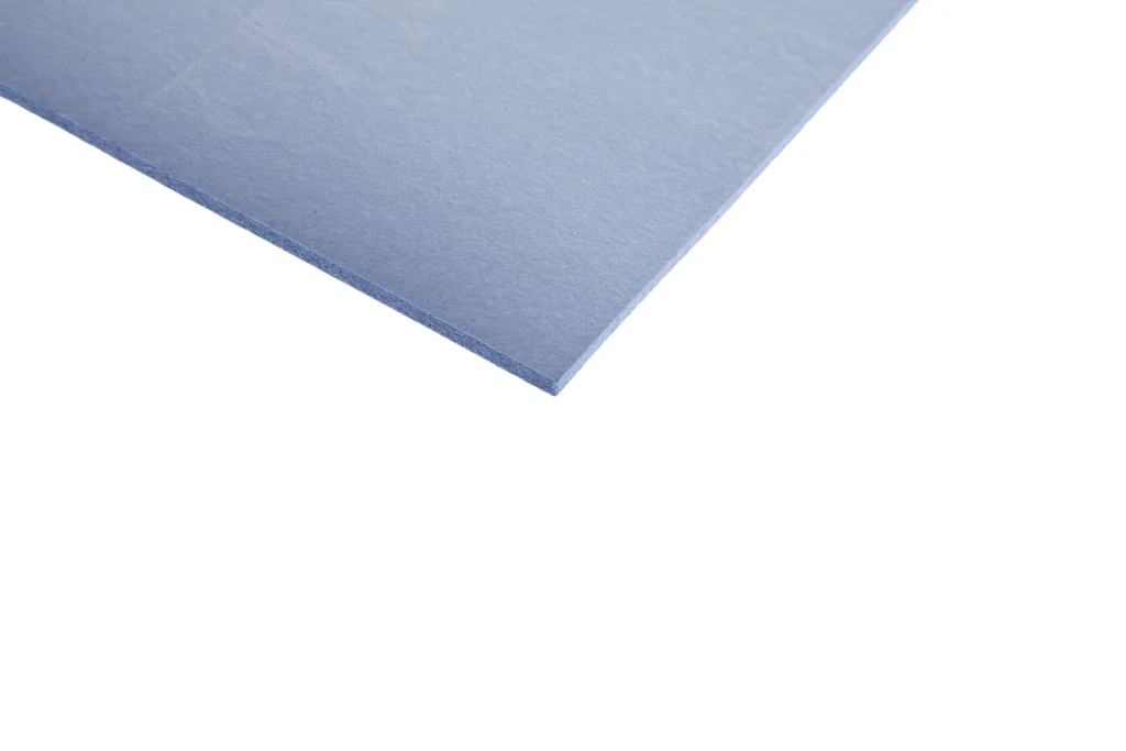 A light grey piece of Fluorosilicone Rubber Sheeting.