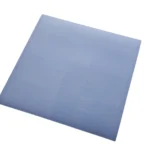 A tilted square of fluorosilicone rubber sheeting.