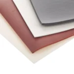 A stack of multicoloured general purpose silicone sponge sheets.