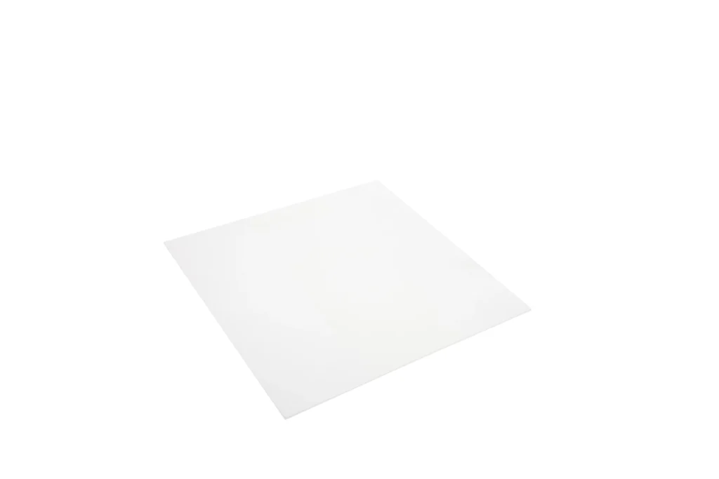 A single sheet of platinum cured silicone sheeting.