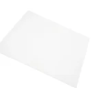 A diagonal sheet of platinum cured silicone rubber.
