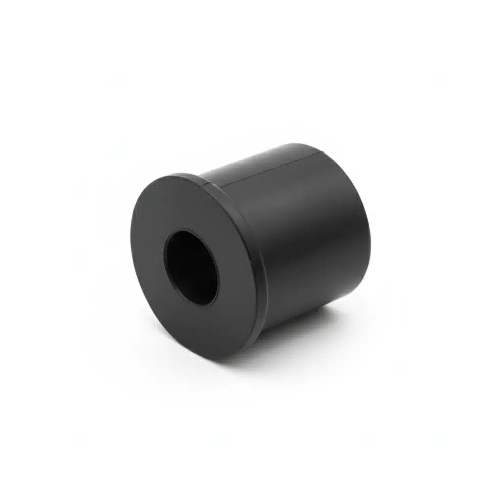 A photo showing a moulded rubber bush