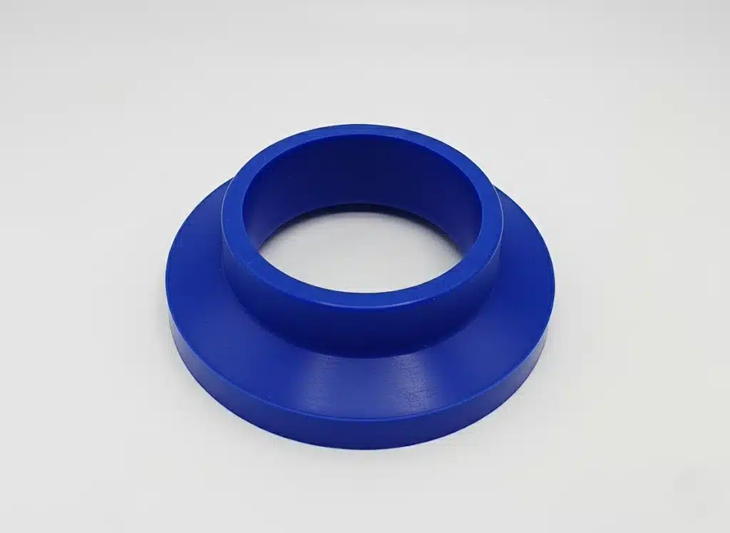 blue moulded silicone part 1 - Rubber Moulding - Viking Extrusions blue moulded silicone part