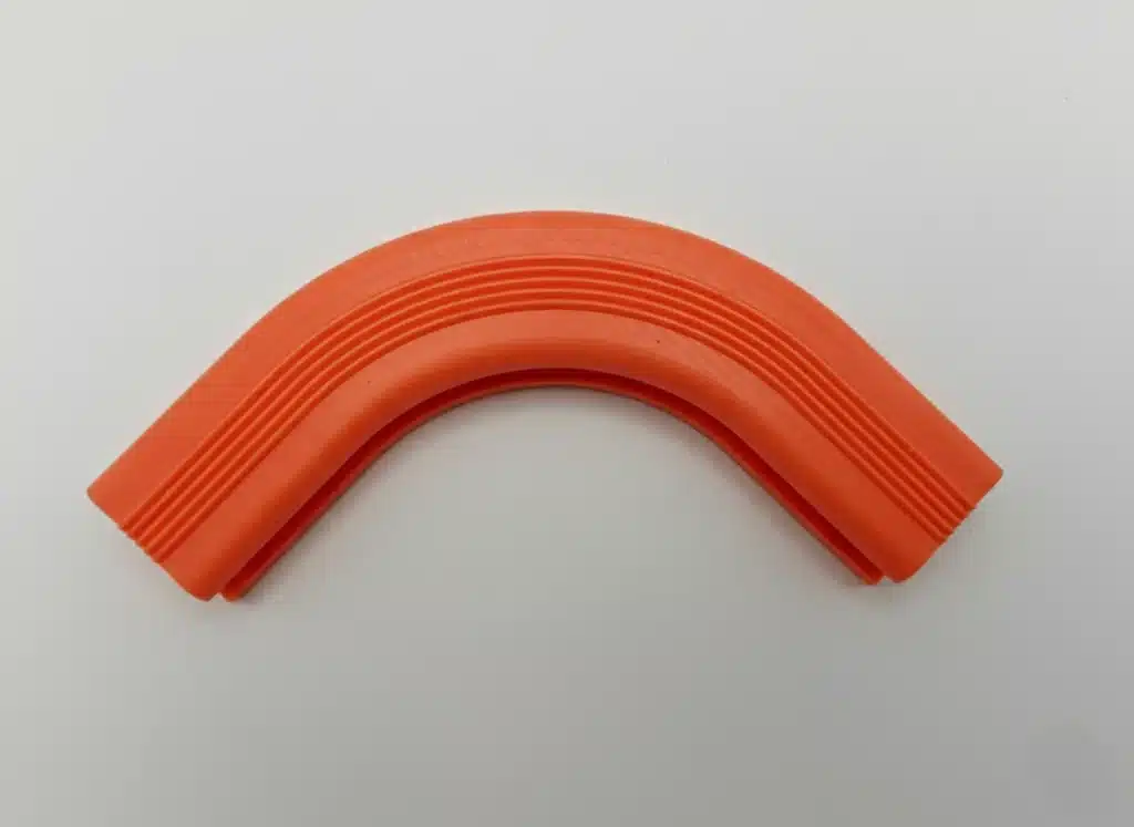 orange silicone rubber moulded part - Rubber Moulding - Viking Extrusions orange silicone rubber moulded part